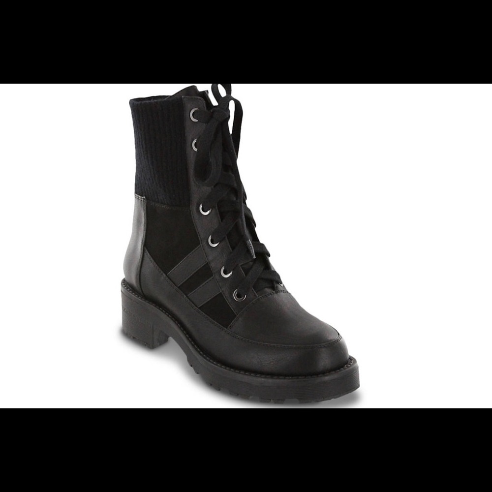 Mia above the ankle combat boots